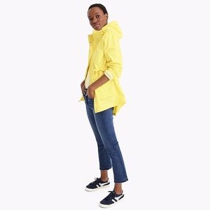 J.Crew Perfect Rain Jacket - Yellow - Brand new